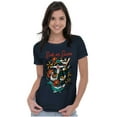 thumbnail image 4 of Sink or Swim Anchor Mermaid Tattoo Womens Fitted Plus Size Graphic Tee Brisco Brands 2X, 4 of 5