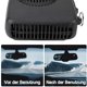 thumbnail image 4 of Desempañador compacto para su automóvil, calentador portátil para automóvil 2 en 1, calefacción y refrigeración, desempañador de parabrisas, diseño ergonómico para un fácil manejo, 4 of 7