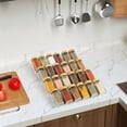 thumbnail image 7 of Spice Drawer Organizer 4 Tier, Acrylic Seasoning Organizer Rack, Clear Spice Rack Tray, Kitchen Seasoning Jars Drawers Insert (Jars Not Included/Expandable From 9" to 18"), 7 of 7