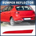 thumbnail image 2 of Reflector de parachoques Unique Bargains No.6J4945105 para Seat Ibiza 6J MK V 2008-2012 1 Pc Rojo Trasero Izquierdo, 2 of 7