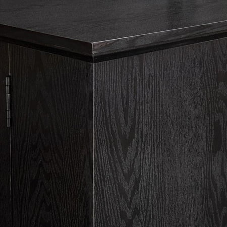 Walker Edison - Transitional TV Console for Most TVs Up to 65" - Black