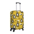 thumbnail image 3 of Balery Luggage Cover Cartoon Bear Yellow Print Suitcase Covers for Luggage Elastic Washable Suitcase Protector Fits 18-32 Inch Luggage-Small, 3 of 9