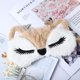 thumbnail image 4 of Cute Downy Kids Sleep Mask, Eye Covers For Sleeping In Travel & Nap, Sleep Masks For Women & Kids & Girls, Cute Plush Blindfold For Sleeping, Pressure, 4 of 5