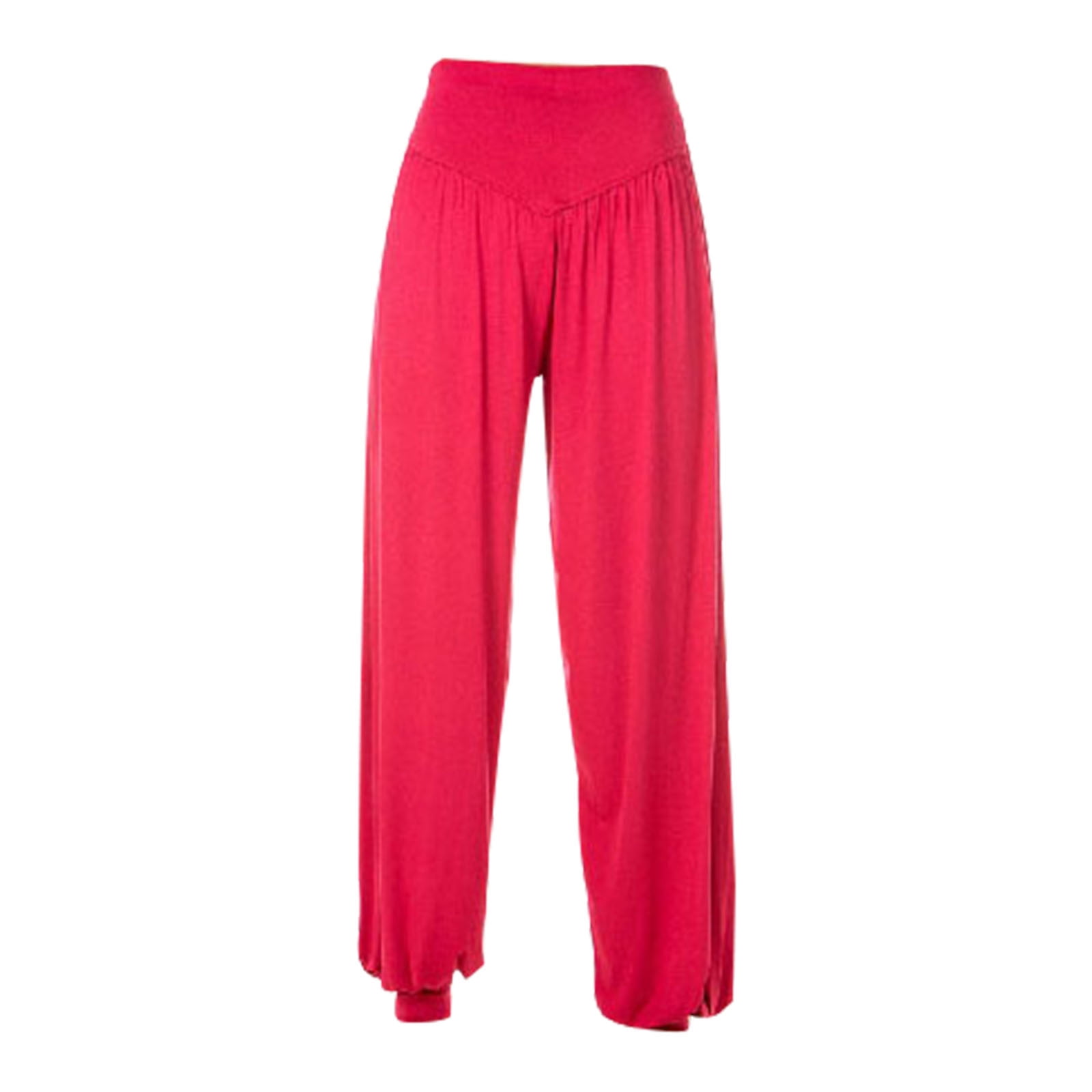 Timegard Women's High Waist Wide Leg Pants Workout Out Leggings Casual Trousers Yoga Gym Pants