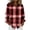 Red Sweatshirt, variant on YUGYXL Women's V Neck Plaid Shirts Flannel Casual Blouses Button-Down Business Loose Tops Long Sleeve Fall Outfits Yellow Sweatshirt S