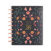 Happy Planner Monthly Weekly Classic PlannerJan- December 2026 Happy Hoppies, 2 Sticker Sheets Included, Disc Bound