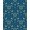 Blue Turquoise, Pattern 20, variant on ODIKA 8'x10' Washable Area Rug Scroll Frame Nautical Ocean Wave Border Turtle Motif Seashell Playful Expressive for Living Room, Under Sectional, Family , Durable, Non-Slip