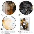 thumbnail image 3 of Designart "Yellow And Grey Stylishistas Portrait III" Fashion Floater Framed Canvas Art Print, 3 of 7