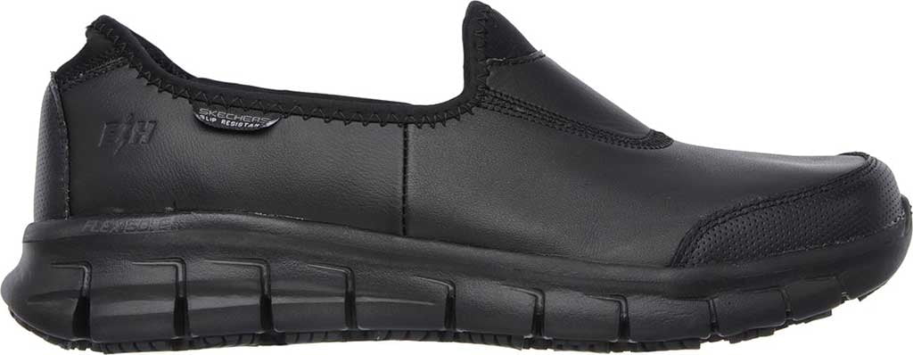 Track Slip Resistant Slip On Work Shoes 