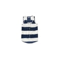 thumbnail image 1 of Camiseta sin mangas a rayas Aeropostale para mujer, azul, mediana, 1 of 3