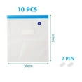 thumbnail image 4 of Mosiee Efficace pour la Conservation des Aliments 10 Pcs Sacs sous Vide Réutilisables avec Pompe à Main, 4 of 9
