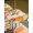 Orange Beige, variant on Outdoor Tablecloth with Umbrella Hole and Zipper, Orange Pumpkin Fall Square Table Cloth 54x54 Inch Waterproof Tablecloth, Thanksgiving Maple Leaf Farmhouse Picnic Table Cover for Patio Camping