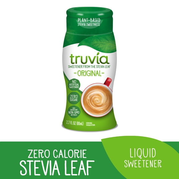Truvia® Zero-Calorie Liquid Sweetener from the Stevia Leaf, Original Flavor, 2.7 Fl Oz