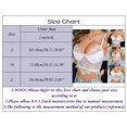 thumbnail image 4 of PEASKJP Easy-On Bra for Women Seamless Padded V Neck Wireless Bras, White L, 4 of 5