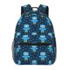thumbnail image 1 of Fotbe Blue Owl Mochila Casual con Estampado para Escuela, Viajes y Actividades al Aire Libre - Duradera, Ligera y Cómoda, 1 of 5