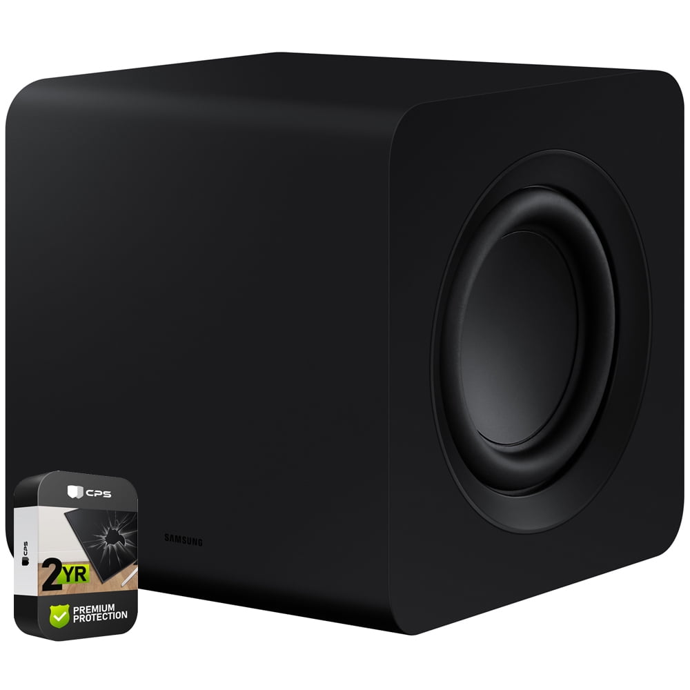 Samsung SWAW510/ZA Subwoofer for Soundbar 2022 (Renewed) Bundle with 2