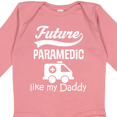 thumbnail image 4 of Inktastic Future Paramedic Like My Daddy Boys or Girls Long Sleeve Baby Bodysuit, 4 of 5