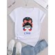 thumbnail image 2 of Camisetas de manga casquillo para mujer, de moda de verano 2025, con estampado lindo, casual, sin mangas, de ajuste holgado, de manga cortaCreative American Flag Graphic Print T-shirt, Casual Round, 2 of 6