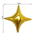 thumbnail image 2 of Efavormart 3 Pack 23" Gold Aluminum Foil Star Shape Balloon Wholesale 4 Point Quadrangle Mylar Balloons, 2 of 11