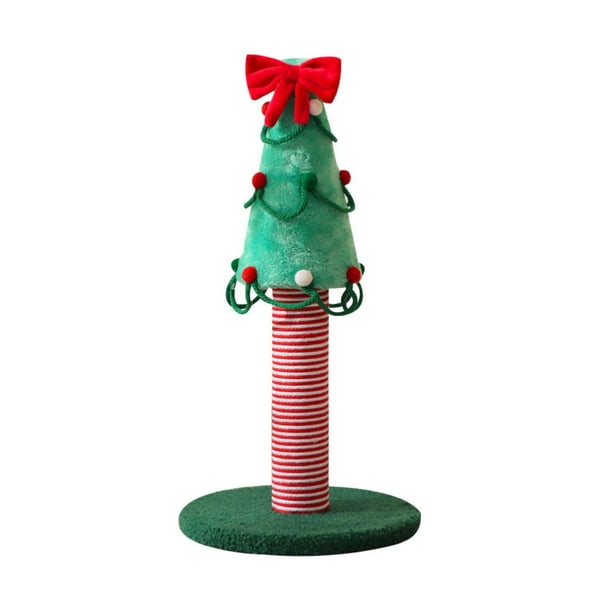 Árbol decorativo para gatos, árbol de Navidad, juguete para gatitos, ejercicio para gatos, sala de estar, mordedor de garras, casa