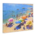 thumbnail image 2 of Stupell Industries Contemporary Colorful Day at Beach Canvas Art, 40 x 30, by LSR Design Studio, 2 of 8