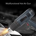 thumbnail image 3 of Pistola de aire caliente enchufe de EE UU Pistola de aire caliente de 110 V Sensor termostático Calentamiento rápido Salida de potencia de 2000 W para tubos de fusión ANGGREK Otros, 3 of 8