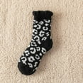 thumbnail image 2 of CUITING Fuzzy Socks for Women Warm Fluffy Socks Winter Slipper Socks Soft Cute Leopard Socks, 2 of 2