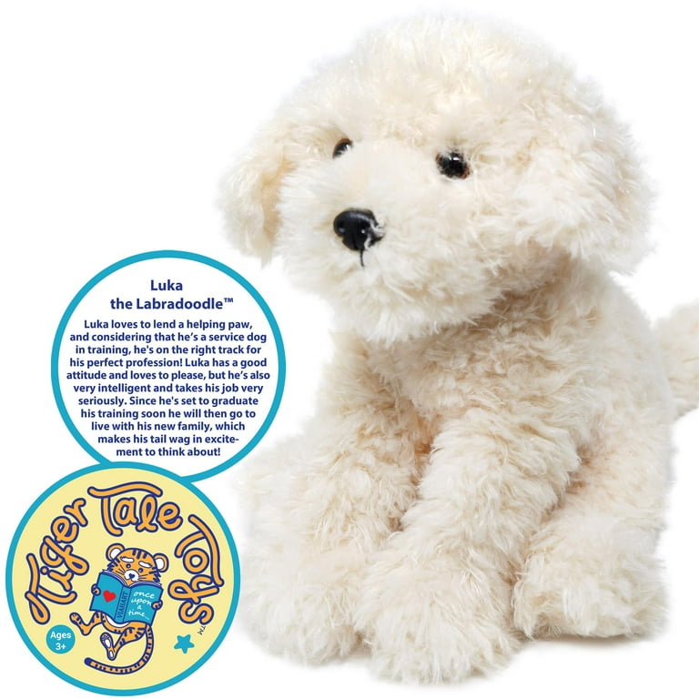 Luka the Labradoodle 12 Inch Stuffed Animal Plush Poodle Dog