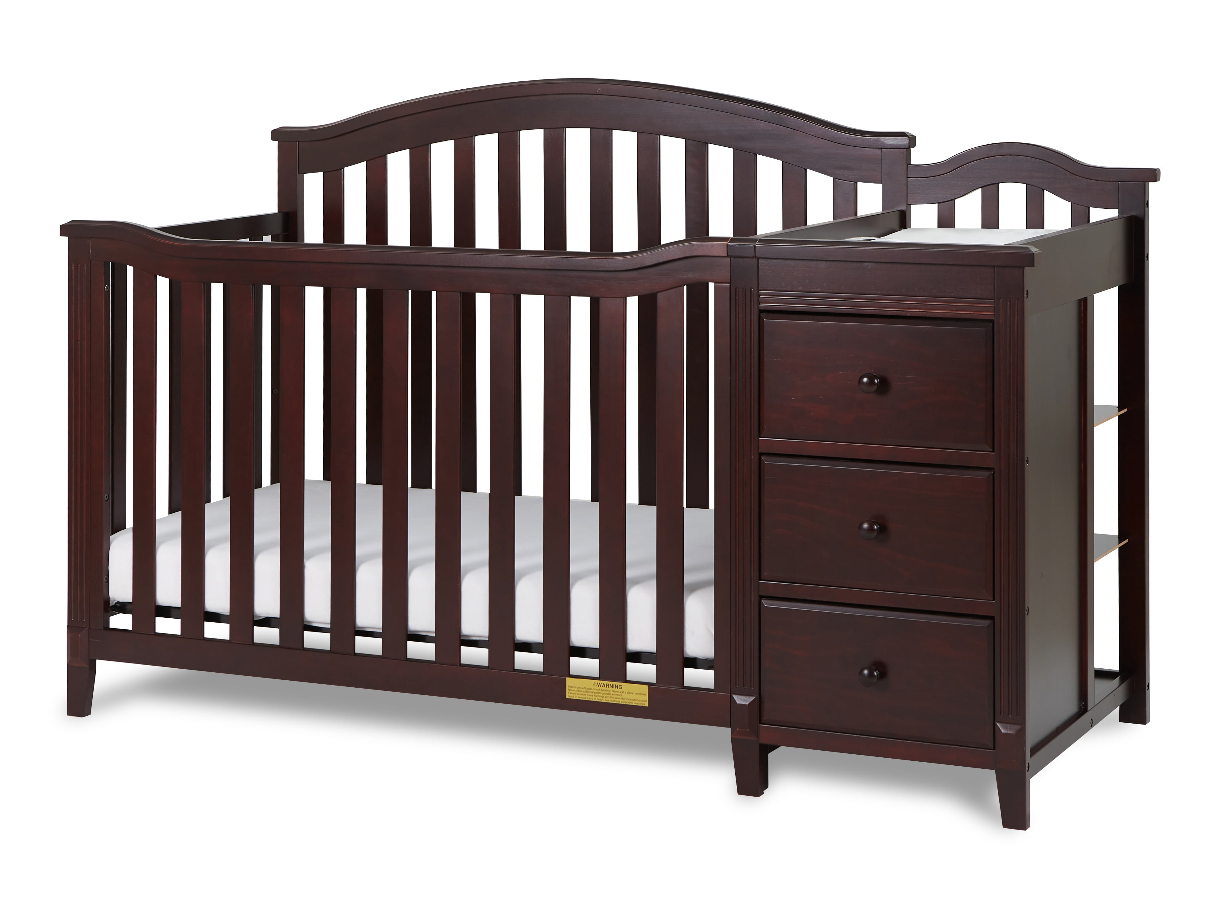 AFG Kali II Convertible Crib with Changer Espresso Bahrain Ubuy
