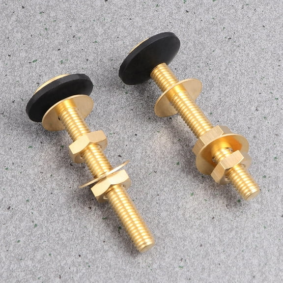FRCOLOR 2 Pcs Mounting Toilet Bolt Floor Installation Bolts 7.3X1.5CM