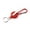 Red, variant on Retractable Keychain Badge Reel with Carabiner Clip for ID Pass and Keys, Purple, 1 Pack