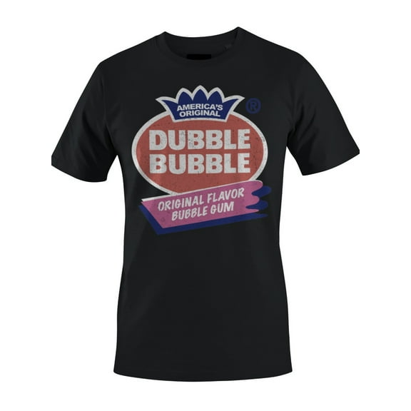 Officially Licensed Dubble Bubble Original Flavor Logo Men's T-shirt