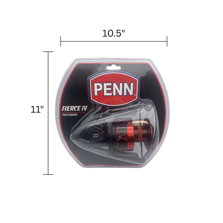 PENN Fierce IV Spinning Reel, 8000 Size Fishing Reel - Walmart.com