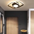 thumbnail image 1 of Lámpara de techo LED Brillo Duradero Regulable para baño de dormitorio (Cuadrado negro) Wdftyju Para estrenar, 1 of 3