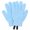 Blue, variant on RVOV 2 Pairs 3D Textured Five-Finger Exfoliating Bath Gloves, Gentle Dead Skin Remover with Raised Knot Surface, Soft Flexible Fit, Quick-Dry Hang Loop for Men Women