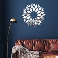 thumbnail image 4 of Mini espejo Etiqueta de la pared 3D DIY DIY Decoración autoadhesiva de plástico Decoración de la pared del efecto reflectante claro para el baño Dorm 48 paquetes Methold HA028367-00, 4 of 7