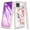 Pink Flower, variant on Google Pixel 5 Case, Rosebono Graphic Design Shockproof Impact Resistant Protective Full-Body Rugged Clear Hybrid Bumper Case for Google Pixel 5 (Pink Shell)