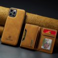 thumbnail image 1 of Funda magnética de cuero desmontable con tarjetero para iPhone 14 Pro Max 13 12 11 Mini X XS XR 7 8 Plus SE 2022, 1 of 4