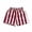 Red, variant on BLTIBY Boys Girls Striped Shorts Toddler Baby Cotton Shorts Summer Lightweight Elastic Waisted Short Pants with Pockets Black 1-2 Years