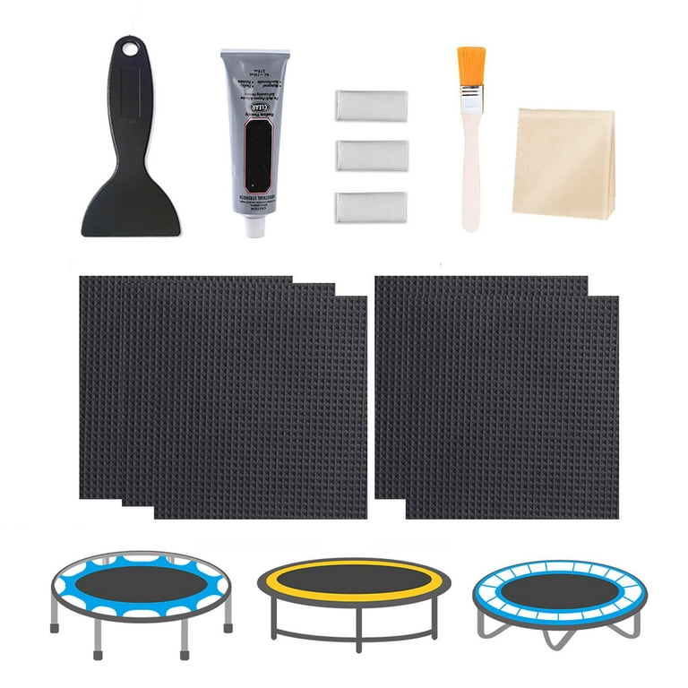 Trampoline Patch Repair Kit Glue On Patches Waterproof Patch
