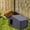 Gray, variant on DOLITY Outdoor Cat House Weatherproof,Stray Cats Shelter,Collapsible Winter Warm Feral Cats House Green