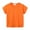 Orange/1Pack, variant on 1-7T Girls Boys Shirts Short Sleeve Shirt Girls Boys T Shirts Soft Cotton Basic Tees Kids Tshirts Solid Summer Top T-Shirt