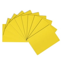 Unique Bargains 10pcs Corrugated Cardboard Paper Sheets,Bright Yellow,11.69-inch  x 8.35-inch,for Craft and DIY Projects