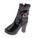 thumbnail image 4 of 6 Botas De Tacón material cuero Artificial Femenino Para Juguetes Calientes '' Kumik Negro Hugo Figura de acción Zapatos de arranque, 4 of 10