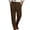 Brown, variant on SAWOBUUN Men's Pleated Dress Pants Straight Leg High Drape Business Casual Suit Trousers with Pockets
