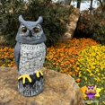 thumbnail image 5 of Escultura de jardín búho solar Owlsome con sensor de movimiento, 43 cm, 5 of 5