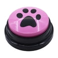 thumbnail image 2 of EGNMCR Dog Communication Buttons With Recording Function Suitable For Classroom Teaching Dog Training And As Introductory Tool For Pet To Easily Learns To Talk PlasticPet voice recording button, 2 of 6