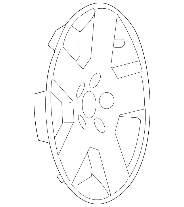 Genuine GM 9596923 Wheel Cover