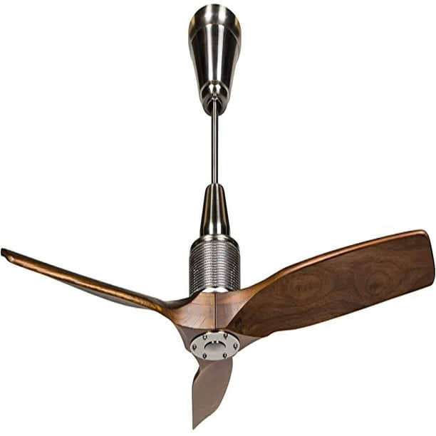 Sleek Contemporary Ceiling Fan 120v, 3 Blade Wood Ceiling Fan No Light