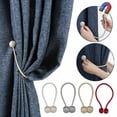 thumbnail image 1 of Perla bola magnética cortina lazo cuerda espalda retenciones hebilla Clips accesorio varillas accesorios gancho soporte decoraciones para el hogar oso de fresa Hogar, 1 of 4